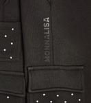 Спортивные брюки из джерси с заклепками Monnalisa, черный - фото 3