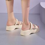 Шлепанцы женские Gemeiq, бежевый - фото 8