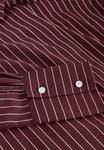 Блуза Next REGULAR FIT-ESSENTIAL LONG SLEEVE , Wine Stripe/Red - фото 10