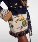 Кардиган из верджин вули "Маленький принц" Alanui, MidnightM - фото 5