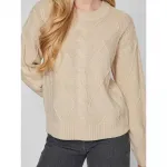 Свитер Vila Lou, бежевый - фото 5