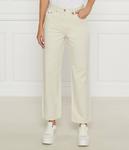 Брюки Tommy Jeans Layla Straight Fit, бежевый - фото