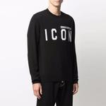 Свитер с жаккардовым узором DSQUARED 2, черный - фото 5