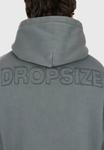 Худи Dropsize RAW APPLICATION, Acid Washed Grey/Grey - фото 3