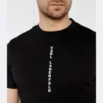 Футболка стандартного кроя Karl Lagerfeld, черный - фото 3