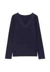 Топ Breal Long sleeved top, Bleu Foncé/Dark Blue - фото 5