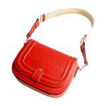 Сумка-хобо True Religion Horseshoe pocket Medium, красный - фото 5