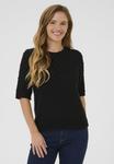 Футболка Kaffe Basic T-shirt, Black Deep/Black - фото