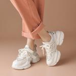 Кроссовки BOERDIQI Chunky Sneakers Women's Low-top, бежевый - фото 31