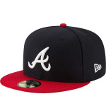 Кепка MLB 5950 AC PERF Atlanta Braves New Era, темно-синий - фото