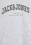Толстовка с капюшоном JJECALEB VARSITY NOOS Jack & Jones Junior, цвет Mottled Grey - фото 3
