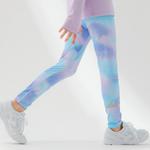 Mizuno Леггинсы для подростков фиолетовые - фото 7