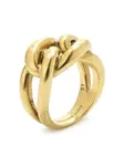 Витое кольцо Lhassa Goossens, золотой - фото