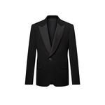 Однобортный смокинг-пиджак Louis Vuitton, черный - фото