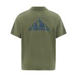 Мужская поло CAT, зеленый - фото 5