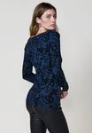 Блуза Koroshi LONG SLEEVE PRINTED, Navy/Dark Blue - фото 7