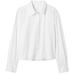 GAP Женская белая рубашка - фото