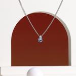 Givenchy Серебряное ожерелье Women's Blue - фото 12