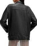 Кожаная куртка-косуха большого размера Billie ALLSAINTS, черный - фото 3
