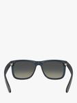 Солнцезащитные очки RB4165 Square Ray-Ban, Blue/Grey - фото 4