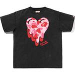 Футболка Bape X Emotionally Unavailable Abc Camo A BATHING APE, черный - фото