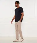 Кожаные кроссовки Emporio Armani, бежевый - фото 2