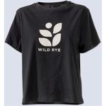 Футболка с рисунком - женская Wild Rye, Black Logo - фото 3