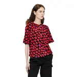 Топ с принтом губ MARNI, красный - фото 3