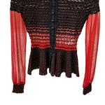 Alexander McQueen Топ женский красный - фото 7