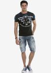 Джинсовые шорты JEANS-SHORTS CK101 Cipo & Baxx, синий - фото 6