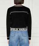 Кардиган Karl Lagerfeld Regular Fit, черный - фото 4