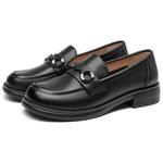 Лоферы женские черный Spider King - фото 4