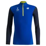 Лонгслив Sportful Squadra half zip, синий - фото