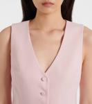 Шерстяной жилет Gabriela Hearst, Blush - фото 4