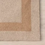 Ковер Gino Two-Tone Bordered Wool Area Rug nuLOOM, 122x183 см, бежевый - фото 6
