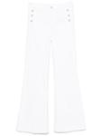 Расклешенные джинсы LIU JO, белый - фото