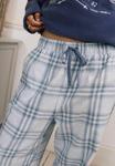 Пижамные брюки Next Pyjama bottoms, Blue Check/Blue - фото 4