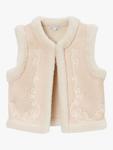 Детский жилет из искусственной овчины Angel & Rocket, слоновая кость - фото 3