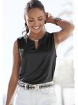 Топ LASCANA Tank, черный - фото 2