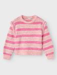 Пуловер name it Pullover Silinjana, цвет Rosa/Pink - фото 4