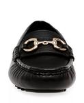 Женские мокасины Chrystie Driver Loafers Anne Klein, черный - фото 6