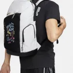 Nike Тканевый рюкзак унисекс черно-белый, Peaceful Joy - фото 7