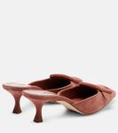 Maysale 50 замшевые мюли Manolo Blahnik, 2118 MBRW - фото 2