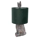 Настольная лампа Clayre&Eef, коричневый - фото