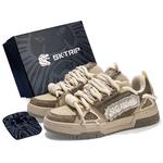 Кроссовки SK.TRIP Skateboarding Shoes Unisex Low-top, черный - фото 18