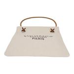 HERMES Ажурная холщовая сумка через плечо - фото 4