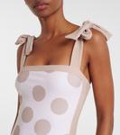 Купальник Piper в горошек Simkhai, Sand Polka Dot - фото 4