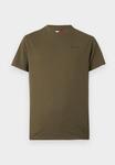 Футболка Tommy Jeans SLIM LINEAR CHEST TEE, Dark Greenery/Brown - фото 5