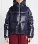 Пуховик Tommy Hilfiger Regular Fit с капюшоном, синий - фото