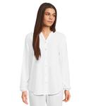 Блуза Barefoot Dreams Linen Blend Blouse, белый - фото